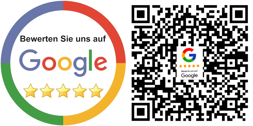 Bewerten Sie uns auf Google!