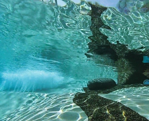 BIO.design Pool Gstaad Unterwasser