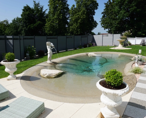 BIO.design Strand Wellness Grenchen mit Brunnen