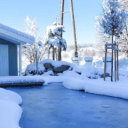 BIO.design im Winter mit Schnee