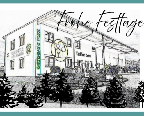 Betriebsferien Yasiflor GmbH Schwarzenburg Weihnachten Neujahr 25/26