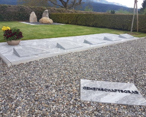 Gemeinschaftsgrab Friedhof Gartenbau