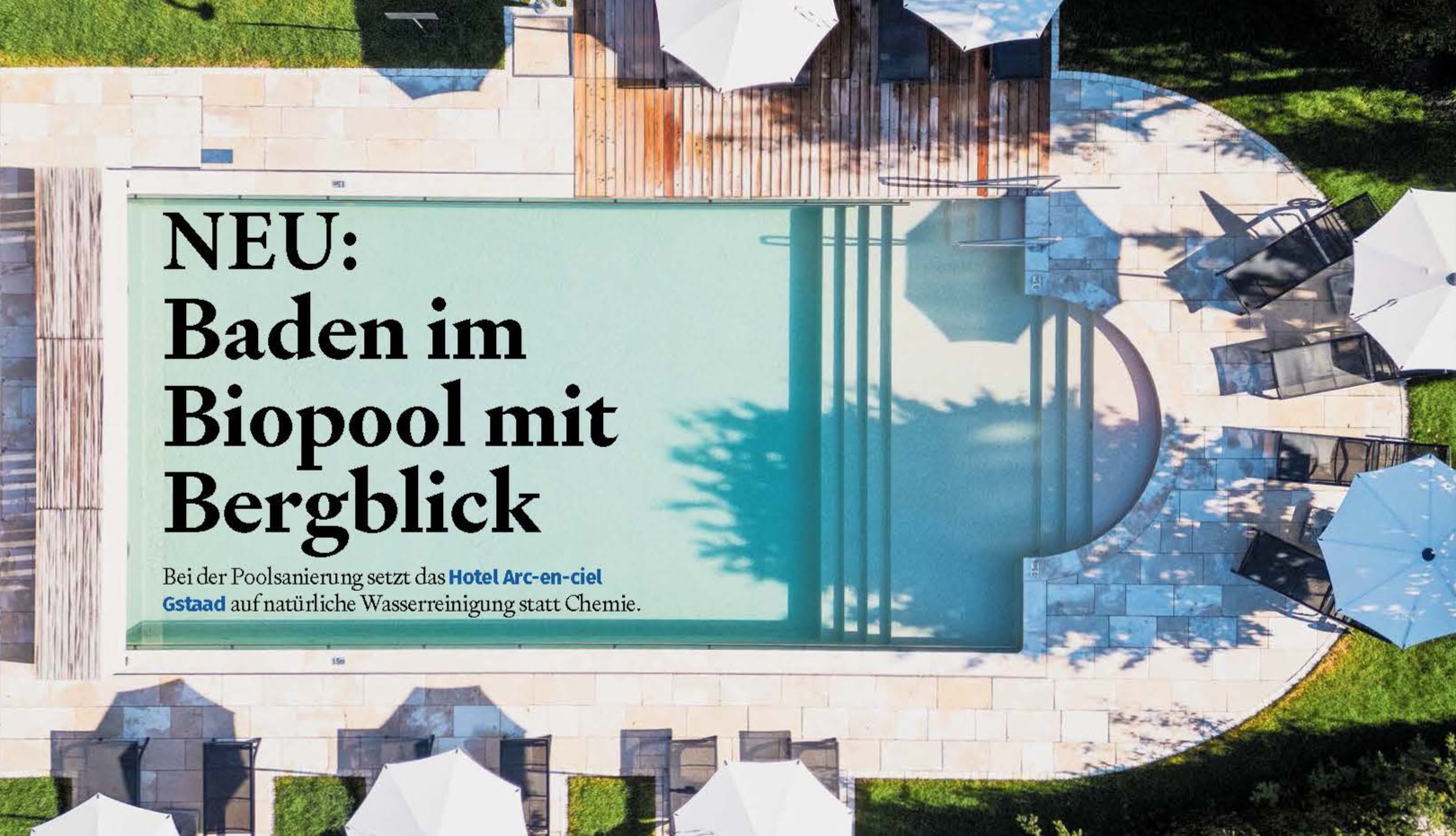 Hotelanlage Biopool Hotel Arc-en-ciel Gstaad