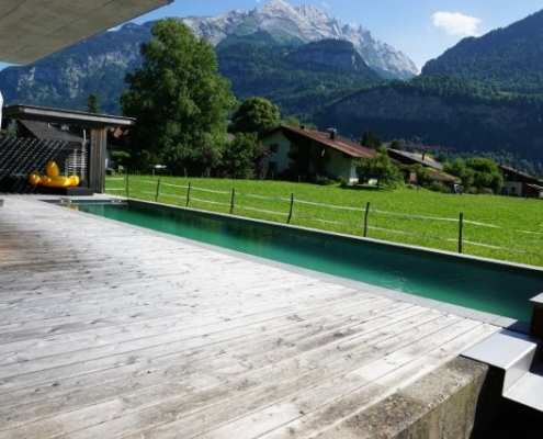 Biopool Badeanlage Natur Interlaken