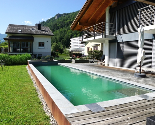 Biopool Badeanlage Kallnach