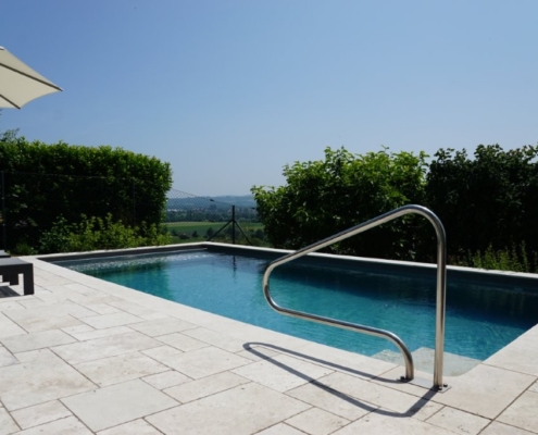 Schwimmbad Jens mit Stufen Schwimmbad Jens mit Stufen