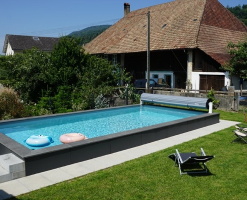 Schwimmbad Lengnau freistehend Schwimmbad Lengnau freistehend