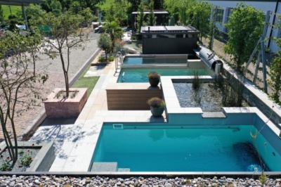 Showpools in Mustergarten Yasiflor GmbH Schwarzenburg